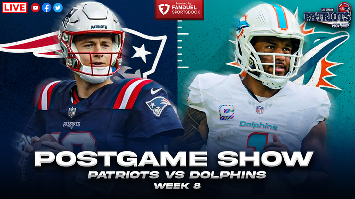 Patriots Vs Dolphins Week 8 Postgame Show CLNS Media