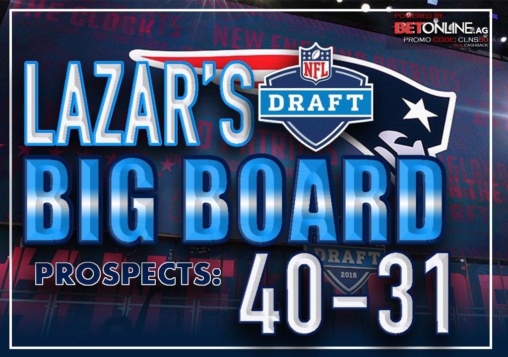 2019 NFL Draft Board – the pre-combine top 50, NFL Draft