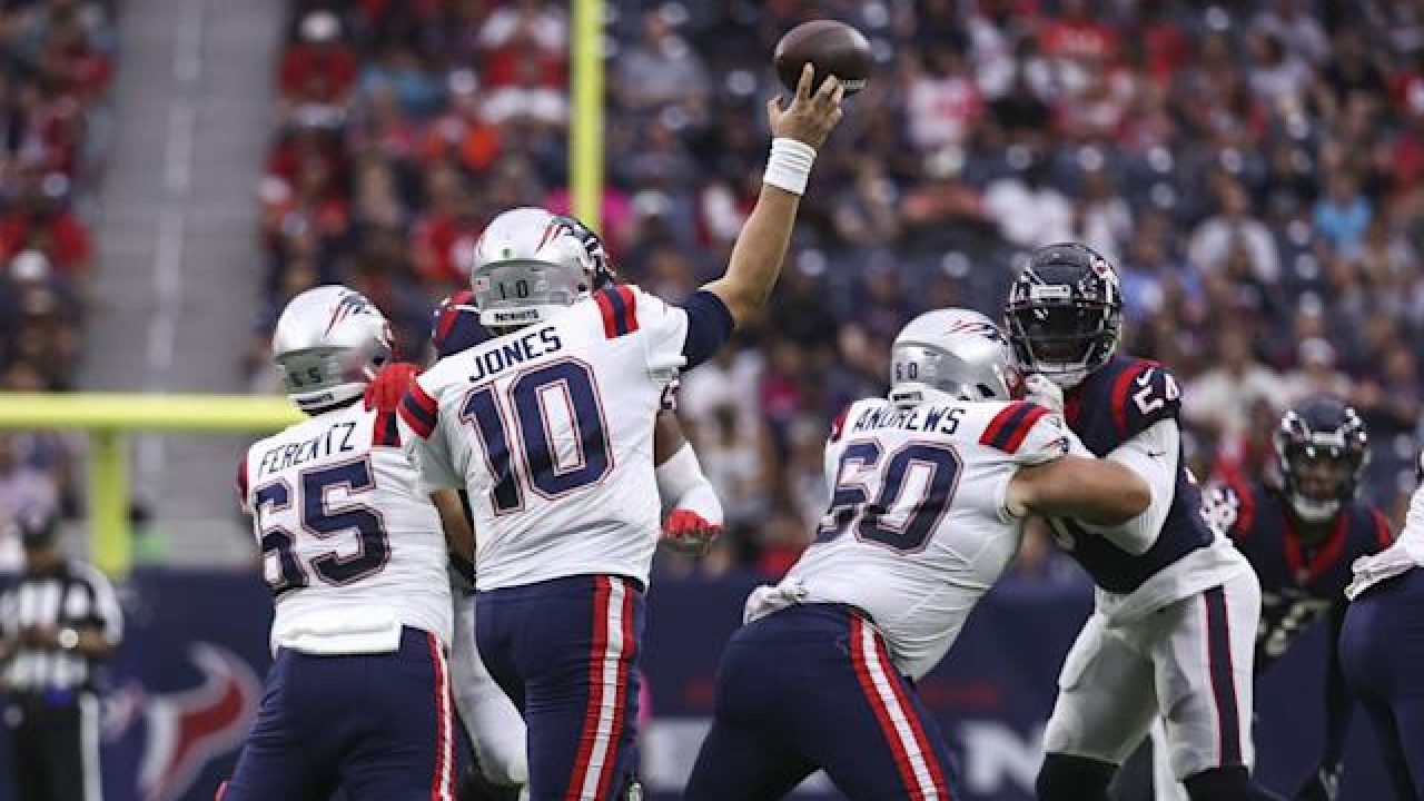 Patriots come back to defeat the Texans 25-22