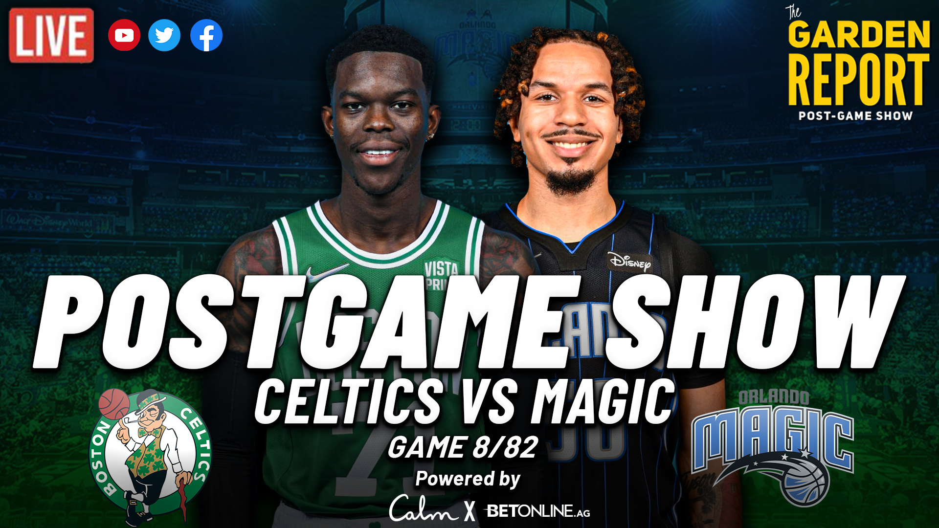 Celtics vs Magic Postgame Show CLNS Media