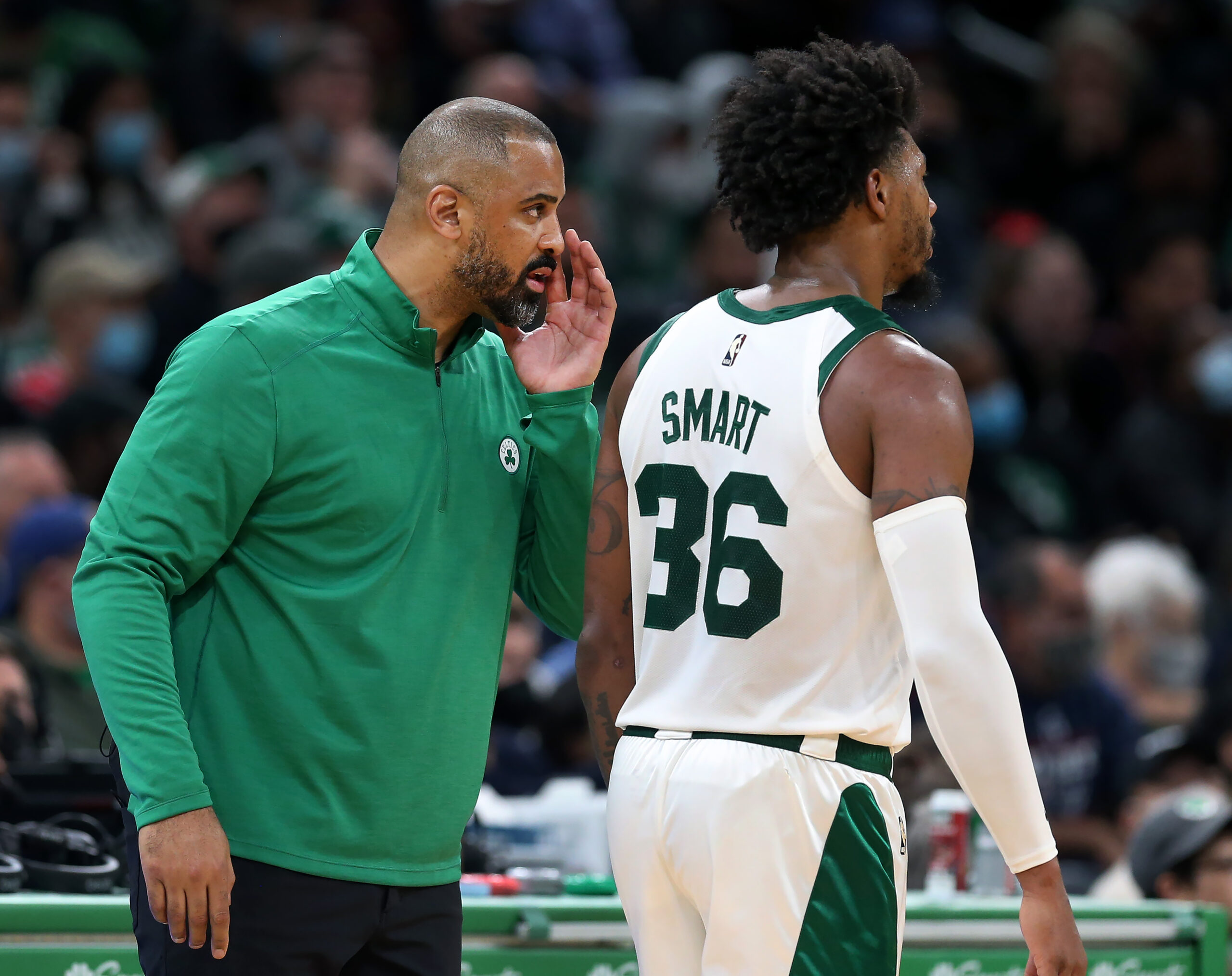 Celtics' Al Horford explains why he sometimes flinches at the ball