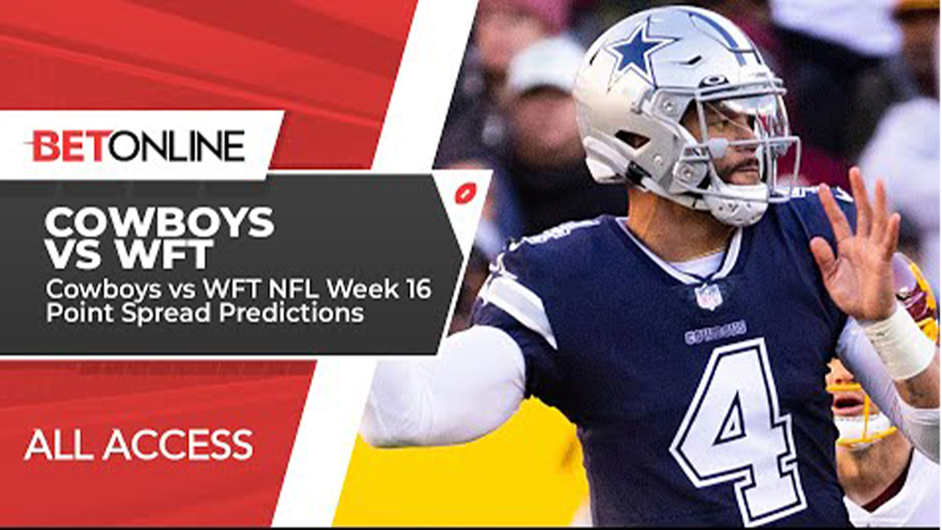 Washington vs Dallas Cowboys NFL Picks and Predictions Week 16