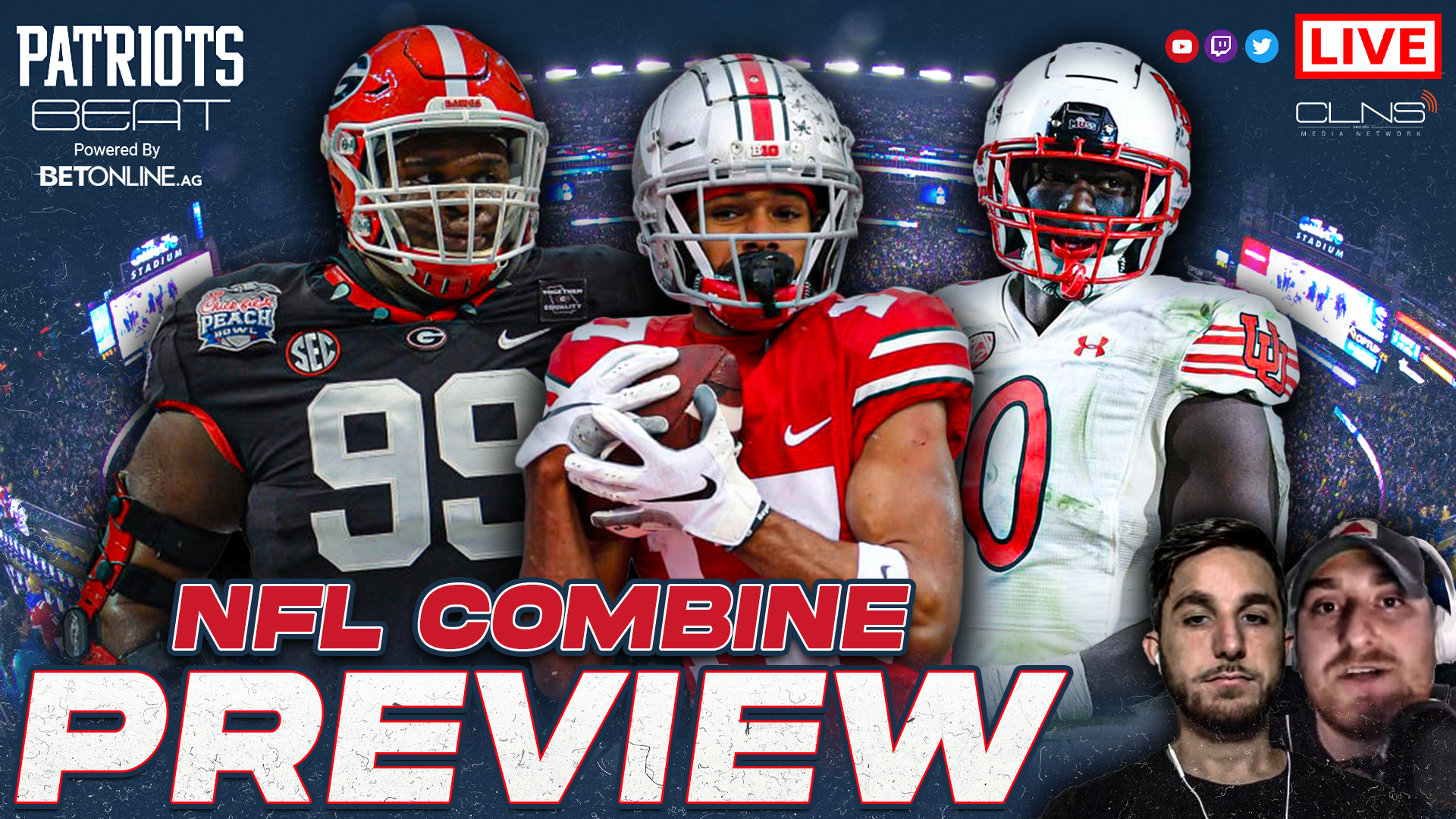 NFL Combine Preview Patriots Meeting With Top Wide Receivers CLNS Media