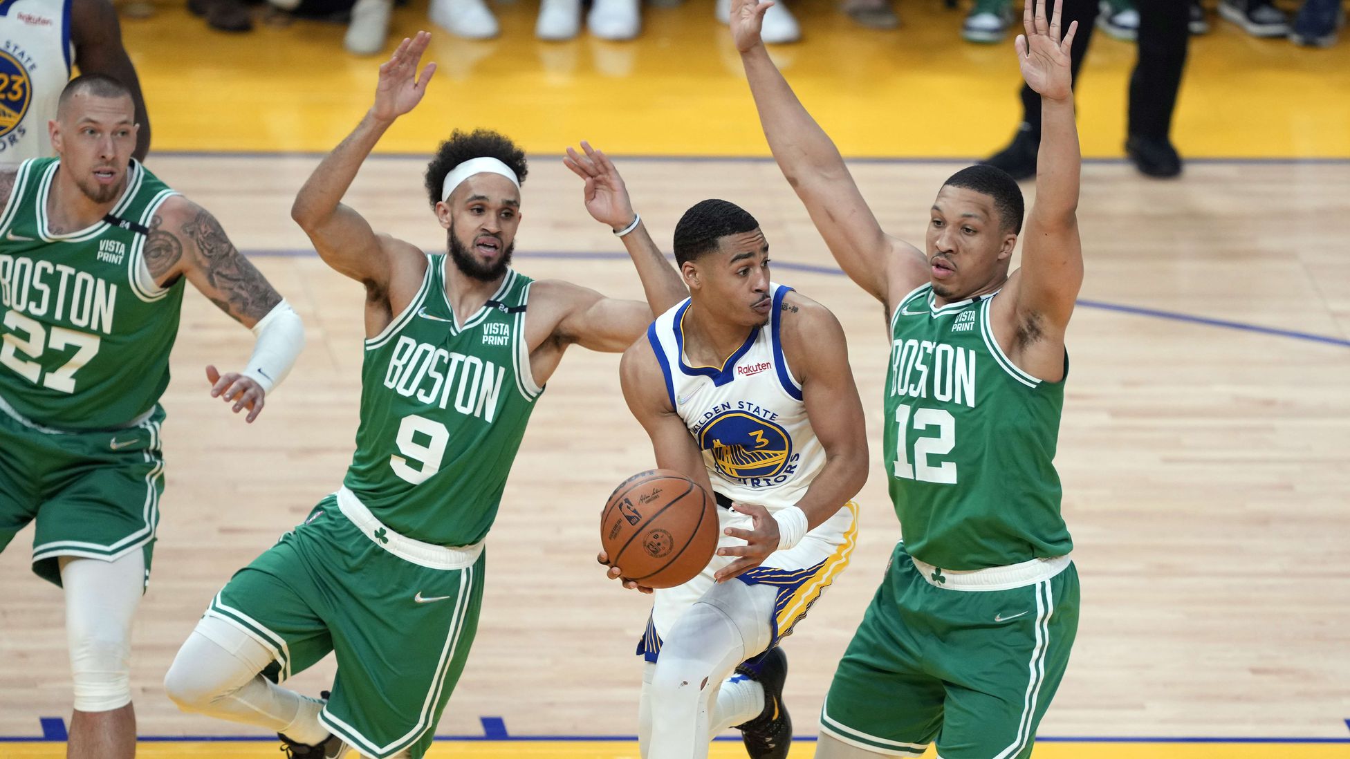 Celtics vs. Warriors Game 2 prediction, betting odds for NBA
