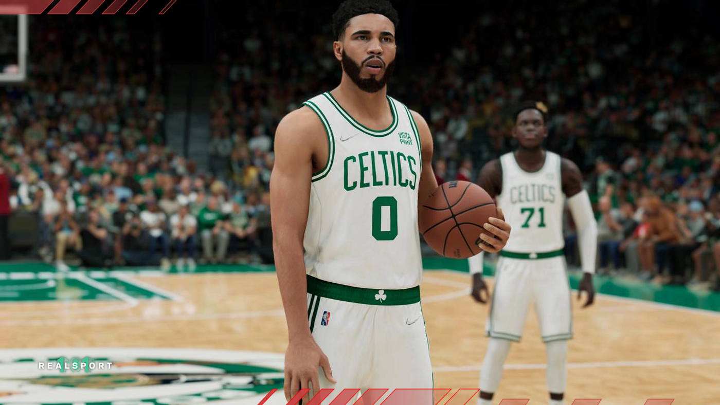 Jayson Tatum From Boston Celtics Starts NBA 2K24 As A 95 OVR