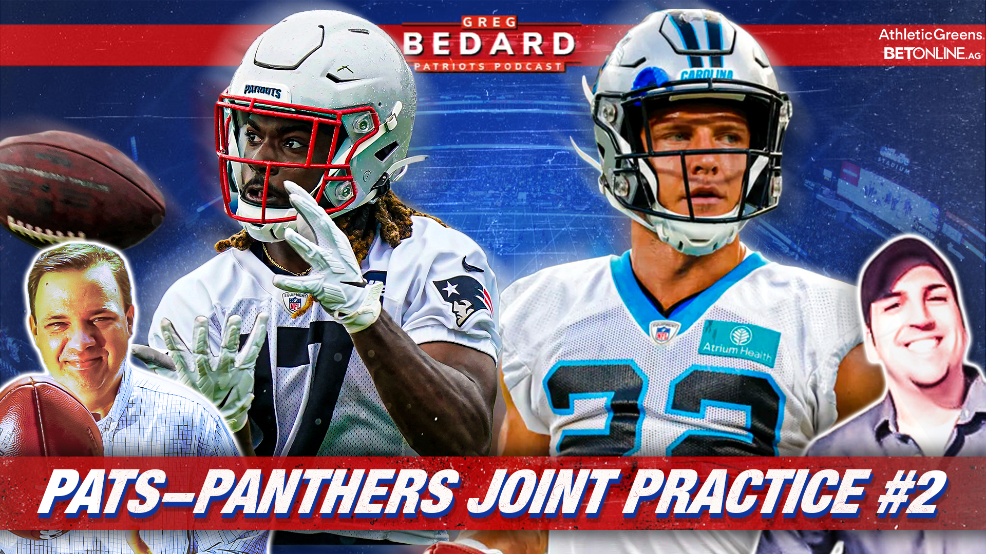 Patriots & Panthers Practice #2 Breakdown - CLNS Media