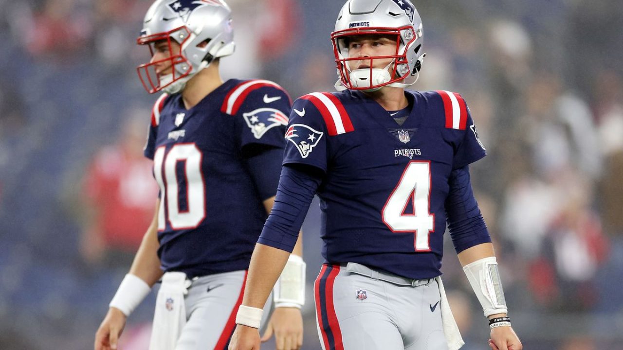 Bailey Zappe to Start at Quarterback for Patriots on Sunday vs. Browns -  CLNS Media