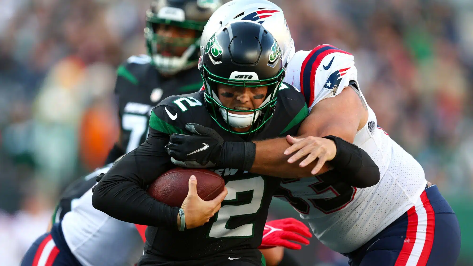 Jets' Garrett Wilson Speaks On 'Unacceptable' 14-Game Losing Streak vs.  Patriots