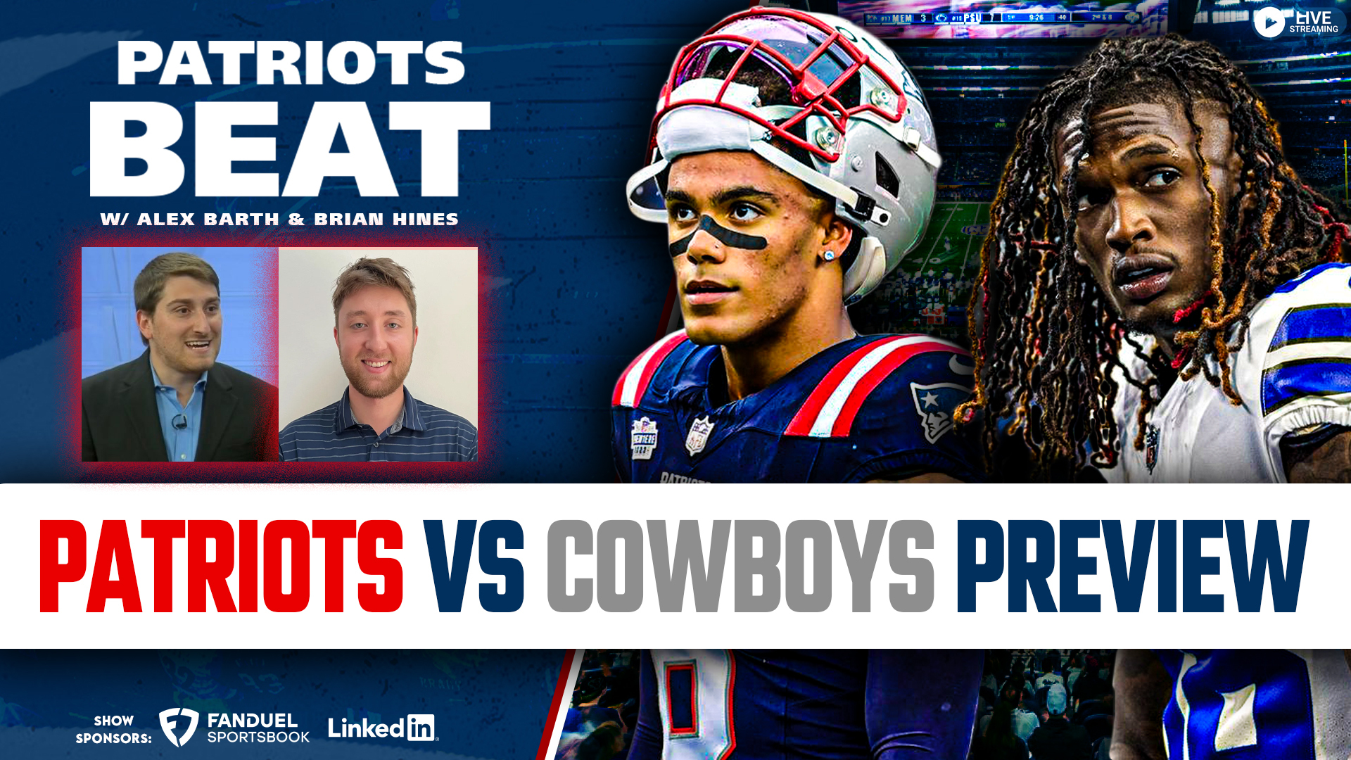 Patriots vs Cowboys Preview CLNS Media