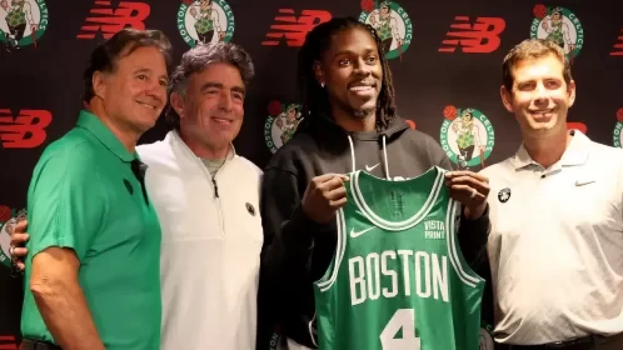 Celtics Media Day 2023-24  Interviews From Auerbach Center 