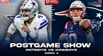 LIVE: Patriots vs Cowboys Week 4 Postgame Show 